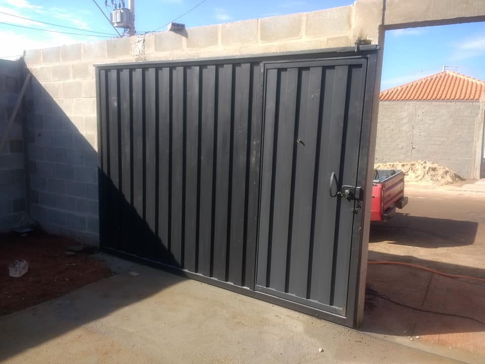 Detalhe de acabamento em serralheria